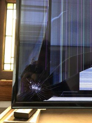 Broken Television