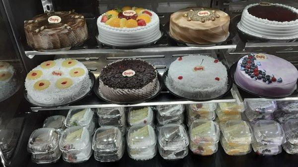 Cakes and slices