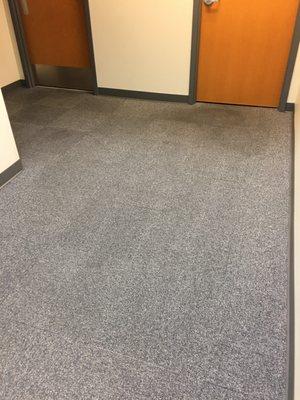 High Traffic Area: Commercial Cleaning (Before)