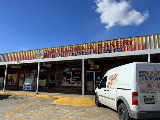 The front of Tortilleria