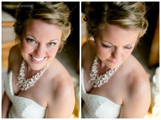 Bridal hair by Hair Teasers Studio.
http://www.jeanninemarie.com/