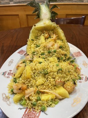 pineapple seafood fried rice