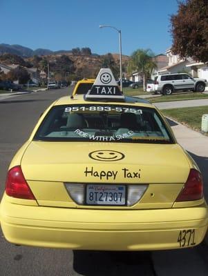 Happy Taxi Cab