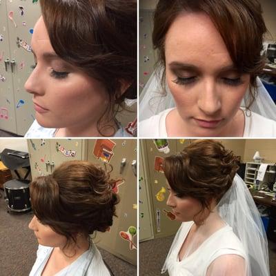 Simply Perfect !! Airbrush Makeup and Updo