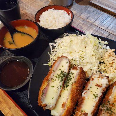 cheese curry katsu!