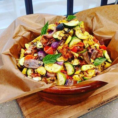 Grilled Mediterranean Vegetable salad