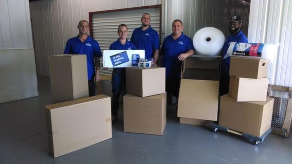 We sell a full line of moving supplies.