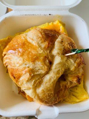 Ham and Cheese Croissant