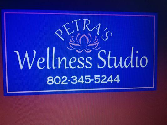 Petra's Wellness Studio in Rutland is open and virtual services are available, Monday - Saturday