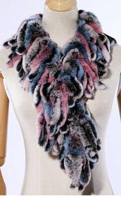 Beautiful rabbit scarf!