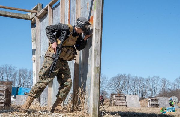 Play 12 awesome outdoor fields at White River Paintball