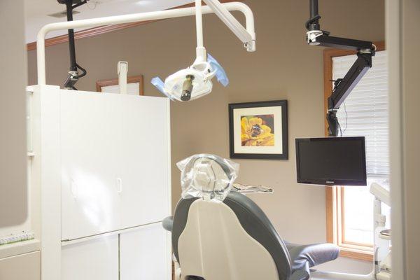 Dental exam room