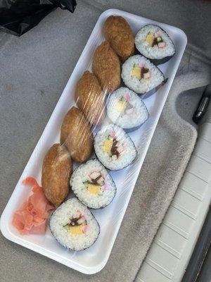 Sushi sampler