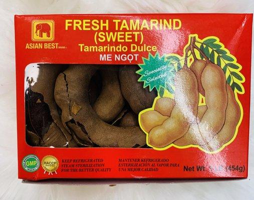 Fresh Tamarind (Sweet) Tamarindo Dulce Me Ngot