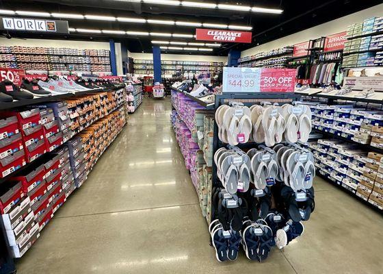 Interior of store