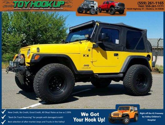 2004 Jeep Wrangler 2dr X 4WD SUV --- $17499