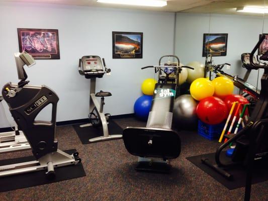 Full physical therapy gym on-site!