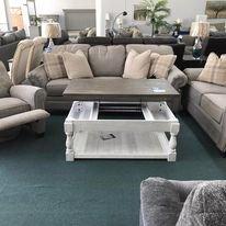 We carry a large selection of sofas and loveseats.