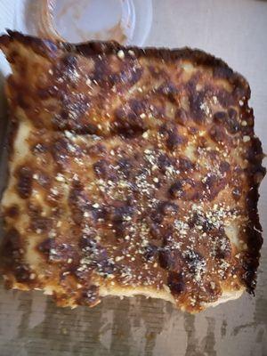 Burnt cheese bread