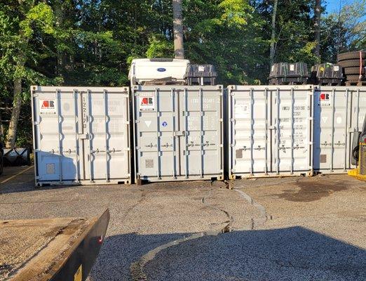 20ft storage container rental delivered to Saco, ME 04072