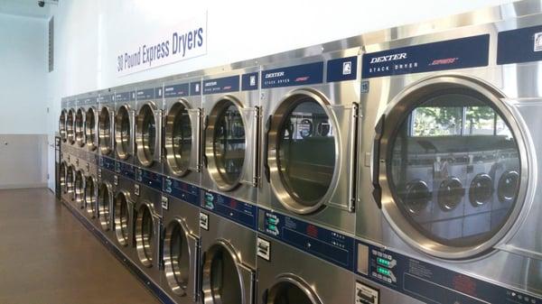 Lots of dryers!