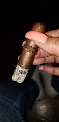 So good... Smoking down to the nub...