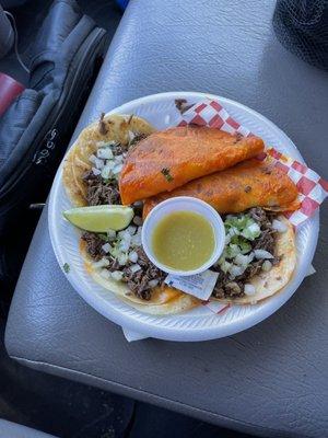 Birria Tacos and Quesobirria