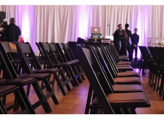 St. Cecelia's Annual Fundraiser, Blackwood Chairs, Dance Floor, Pipe and Drape, Up lights, Market lights