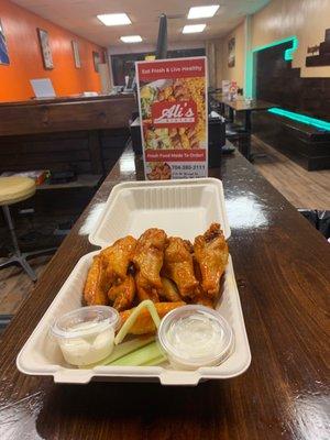 Buffalo hot wings