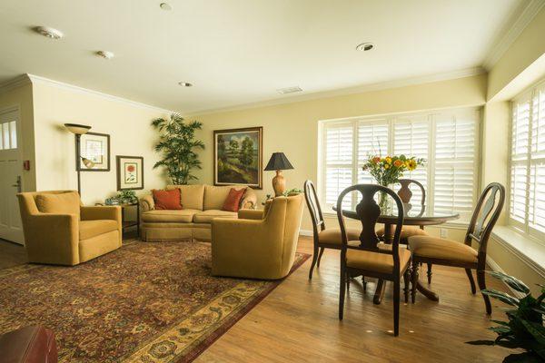 A view inside Claremont Hospice Home.