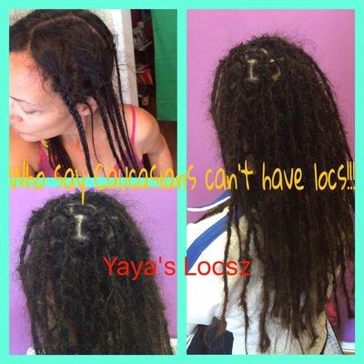 Starter locs.