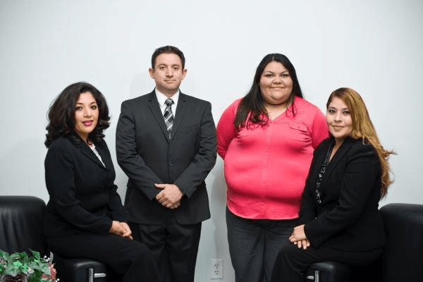 From L to R: Veronica Cardenas (Accounting) *Not an Attorney.  Norberto Cardenas III (Attorney)...