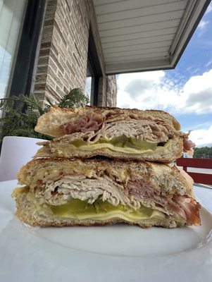 cuban sandwich  house made turkey it's so good