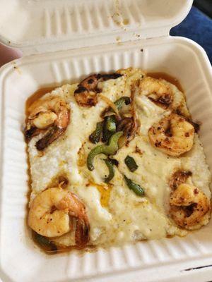 Shrimp and grits.  Absolutely delicious!!!