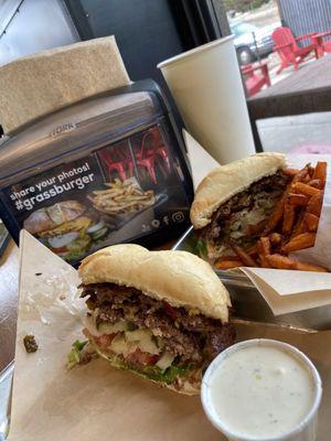 Green chilli jack and sweet potatoes fries