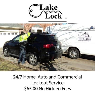 Fast professional lockout service