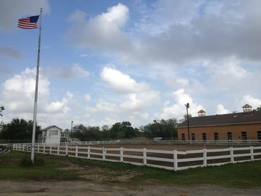 Training arena.