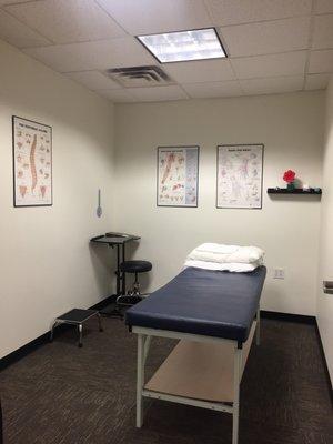 One of our evaluation rooms