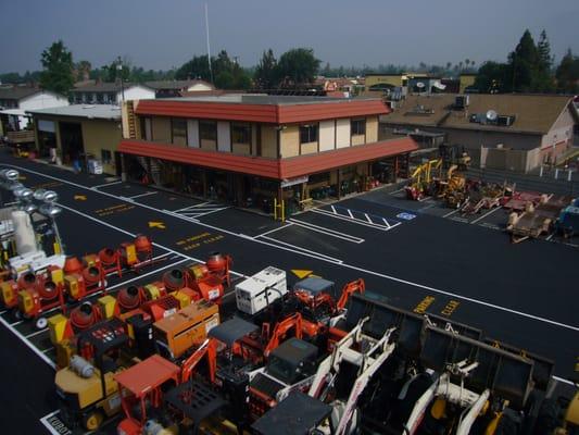 City Rentals, for all your tool and equipment needs at the corner of 4th and Vineyard, Ontario Ca.