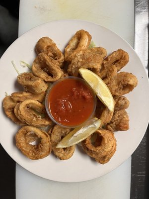 Fried calamari