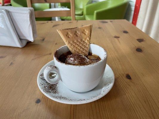 affogato - espresso on gelato