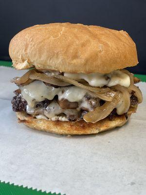 Double mushroom swiss