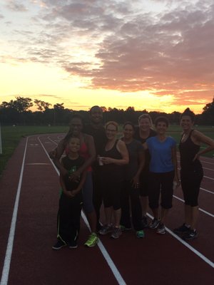 Bootcamp post workout sunrise at the park. Sometimes when we sleep we miss out on nature's beauty!