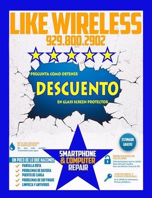 Buscamos primero su satisfacción brindandole el mejor Servicio, la mejor Atención con la mejor Garantía. #LikeWireless Siguenos en en F