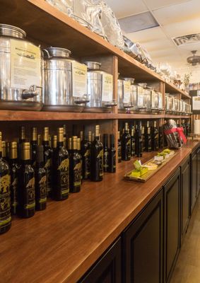 Over 60 flavors of fused and infused Premium Olive Oils & Balsamic.