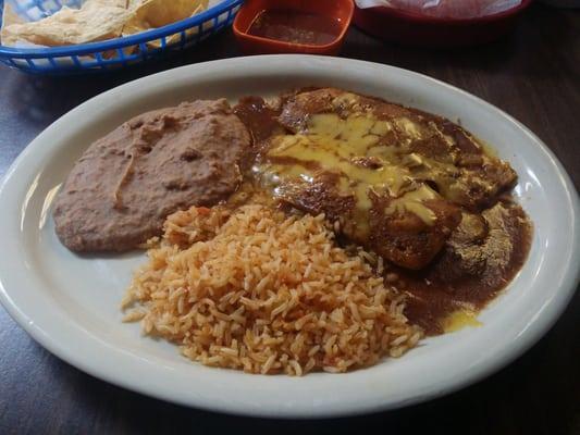 Tamale plate.