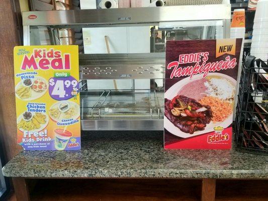 Kids meals available