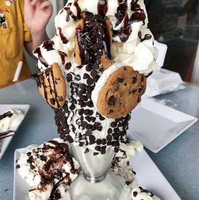 Cookies and Ice Cream Sundae