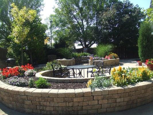 Walking Path and Courtyard