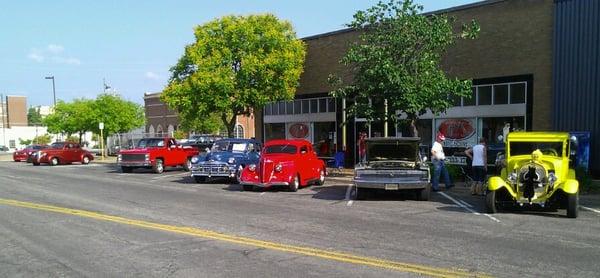 Classic cars are always a great sight to see!